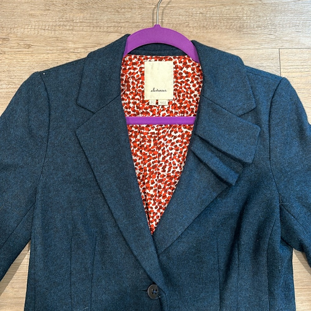 Wool blazer!